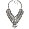 Подвесные ожерелья богемный винтажный ожерелье женского национального декларации
