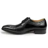 Homens de moda Four Seasons Shoes Sociais Aumente na altura Sapatos clássicos Derby Sapatos de couro de vaca Casual Lace-up Frete grátis