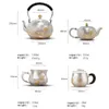Teaware 999 Srebrny ręcznie robiony herbatę japońskie retro czajnik kettle herbaty domowe biuro ceremonia herbaty kungfu herbata 1300 ml