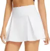 luluwomen Yoga Pleated Skirt Knee Above Length Pocket Shorts Inside Tennis Biker Golf Badminton Beach Running Fitness Sports Skirt Gym Clothes 94jn#