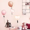 Enfants 'Jouets Autocollants Dessin Animé Fille Stickers Muraux DIY Creative Ballons Stickers Muraux pour Enfants Chambres Bébé Chambre Maternelle Pépinière Décoration de La Maison