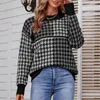 Women's Sweaters Dress For Men Woman Fashion Loose Drop Shoulder Contrast Color Long Sleeve Womens Off The Sweater Pullover