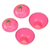 Gift Wrap 10 PCS Christmas Containers Wedding Decor Candy Boxes Plastic Xmas Filled Balls Treats Red