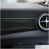 Autres accessoires intérieurs pour Benz Glaclass X156 Cla C117 tableau de bord de voiture panneau de ventilation Er garniture cadre autocollant Decoration238P Drop De Otzt2