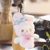 Wholesale and retail cute cartoon 11cm plush toy Keychains doll student school bag pendant decoration