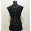 Gürtel Mode Punk Harajuku 4 Riemen Harness Kunstleder Taille Gürtel Pin Schnallen Hosenträger für Frauen