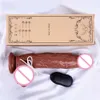 12in Huge Realistic Dildo Vibrating With Suction Cup Large Penis For Women G-Spot Stimulate Massage Adult Toy Masturbation Tool