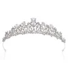Luxury Rhinestone Headpieces for Bride Crystal Wedding Hair Tiaras Popular Fashion Jewelry for Females Gift