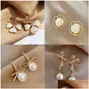 Stud Sweet Heart oorbellen Delicate Gold Color Leuke Mini Ear Studs Trendy Nails For Women Girls Sieraden Geschenkdruppel Levering Dh1ci