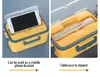 Bento Boxes 1000ML Lunch Box Scatola in stile giapponese per bambini Studenti Contenitore per alimenti Paglia di grano Bento box quadrato a prova di perdite con scomparto 230515