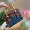 Diana Bag Bamboo Hadbags Book Totes Letter G Totes Women Counter Facs Designer Fashion Cross Body Body Embroid Handbags Cowhide Leather Lady G bag bag bage