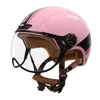 Motorcycle Helmets HNJ Helmet Open Face Casco Capacete Men And Women Four Seasons General Half Motorbiker Scooter Riding