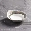 BOILS 1PC Gradiente criativo Starry Sky Image Bowl Avançado Cerâmica Avançada Europeia Restaurante Cozinha Suprimentos Salada Sopa de Frutas