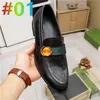 2023 Abito da uomo in vera pelle Slip On Scarpe eleganti da uomo Business Wedding Formal Flats Designer di marca maschile Mocassini casual taglia: EU38-46