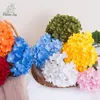 Dekorative Blumen 1 Stücke Künstliche Hortensienstrauß Zweig Vase Für Zuhause Hochzeit Dekoration Zubehör Pflanzen Weihnachten Girlande Material