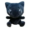 Commercio all'ingrosso 20cm Cartoon Anime Black Plush Toys Regali di compleanno per bambini Giocattoli di Natale