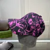 Kadın Moda Tasarımcısı Yuvarlak şapka Yaz Desen Graffiti Tatil Seyahat Spor Güneş Koruma casquette