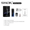 Smok RPM Cポッドキット50Wベイプデバイス内蔵1650MAHバッテリー4mlカートリッジ付きRPM 2コイルステップレスエアフロー制御システム100％本物