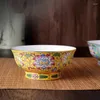 Kaseler lüks pirinç kase jingdezhen el yapımı seramik kemik çin yemekleri emaye çorbası konteyner meyve salata dekorasyon
