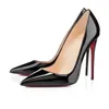 Pompes High Heels Chaussures Red Bottoms So Kate Chrétiens Stiletto Peep-Opoes Pointy Designer Slingback Talon Luxury Louboutins Bottom Enbellers avec boîte