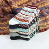 Neue Designer 5 Paar Pairs Damen Herren Winter Wärme Socken warme weiche Wolle dicke nordische Socke Retro bequeme männliche Socken