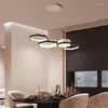 Lustres 2023 Moderne LED Lustre Lampe Éclairage Intérieur Pour Chambre Salon Salle À Manger Salle D'étude Lustre Maison Mode Plafond