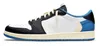 Authentic Fragment 1 High OG TS SP Sail Outdoor Scarpe Cactus Jack Low Reverse Mocha Nero Phantom Olive Baroque Brown Uomo Donna Sport Snekaers con scatola originale