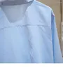 Bluzki damskie czyste bawełniana niebieska biała koszula Kobiety Spring Autumn Up Koreańskie biuro biuru klapy Koszulki Czarne swobodne top Chemise Femme