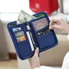 Borse portaoggetti Comoda borsa multiuso Portafoglio corto Porta carte Pochette Accessori da viaggio per donna e uomo