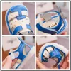 Sandalen zomer babymeisjes jongens sandalen baby peuter schoenen echt leer zacht bodem cartoon schoenen schoenen kinderen strand sandalen 230515