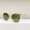 Designer Triangular signature cool lunettes de soleil luxe Super haute qualité nouvelle oeil de chat imprimé style féminin ins même spr50z personnalisé