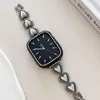 Apple Watch Ultra 49mm Band Series 8 7 6 SE 5 41mm 45mm 42mm 42mm Luxury Stainless Steelleth Steenles Strap Fit Iwatch 4 3 Desginers