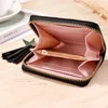 Wallets 2023 Women Small Wallet Ladies Mini Tassel Cute Girl Short Zipper Lovely Pu Leather Coin Purse Female Hand Cartera