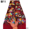Tkanina HFX 2021 Hot Fashion African Haftined Ceidered Mesh Lace Fabric Najwyższej jakości materiał do szycia na przyjęcie weselne H3204