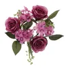 Decoratieve bloemen bruiloft centerpieces tafels bloemenkrans houder deur ringen kransen votief advent