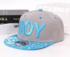 Snapbacks Boy Letter Embroidery Hip Hop Cap Unisex Kids Snapback Cap Kids Baseball Cap Sun Hat For Girls Dance P230512