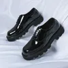 Nouvelles chaussures habillées noires pour hommes bout carré à lacets affaires décontractées à la main hommes chaussures livraison gratuite
