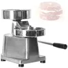 Prensa Manual para hamburguesas, máquina para hacer hamburguesas, máquina para hacer hamburguesas, pastel de carne de acero inoxidable, herramienta de cocina de 100/130/150mm