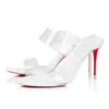 Насосы на высоких каблуках обувь красные днищики, так что христиане Кейт Христиане Стилетто Peep-Toes Поэтанские дизайнерские каблуки роскошные луботины нижние