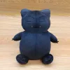 Vente en gros 20cm Cartoon Anime Black Plush Toys Cadeaux d'anniversaire pour enfants Jouets de Noël