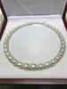 Kedjor säljer sällsynt vit 12-13mm South Sea Pearl Necklace 18 "