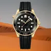 Herrenuhren, hochwertige Sea AAA 41 mm Orologio Uomo, Saphirglas, Gummi 2813, automatische mechanische Master-Herrenuhr, Designer-Reloj-Hombre-wasserdichte Uhren