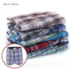 Underbyxor 4st/mycket högkvalitativa sexiga män underkläder boxare bomull calzoncillos hombre cueca boxer män boxer shorts manliga stammar märke 230515