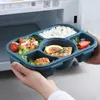 Bento Boxes Bento Box Японский стиль пищевой контейнер для хранения ланча для детей с суповой чашкой японской закусочной для закусочной контейнер 230515