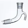 Högkvalitativ 19/26 24/29 105 Bend Glass Adapter Vakuum Take Off With Slang Connector Tube Lab Supplies