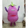 Halloween aubergine mascotte Costume personnalisation thème Animal personnage carnaval adultes fête d'anniversaire tenue fantaisie