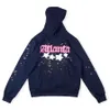 Dark Blue Sweatshirts Hoodies Mens Womens Puff Star Printed Oversized Fleece Men's Suprior Hoodie & Sweatshirt 23 Styles