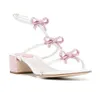 Materiais de moda RENE SANDALS SANDALS SAPATOS CATERINA CAVILLA PU