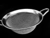 Roestvrij staal Fine Mesh Stroeier Kijkers Meelzeef met handvat Juice en thee -strainer keukengereedschap RRF12786