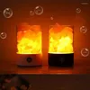 Night Lights Himalayan Salt Lamp Crystal Lava Led USB Kids For Home Decor Stone Table Lamps Bedroom Bedside Lighting Fixtures